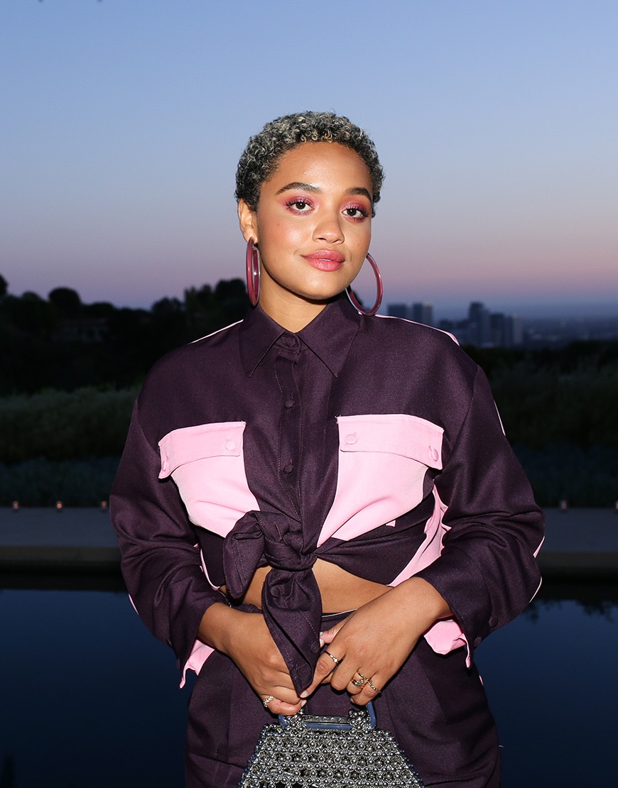 Kiersey Clemons at an ASOS event