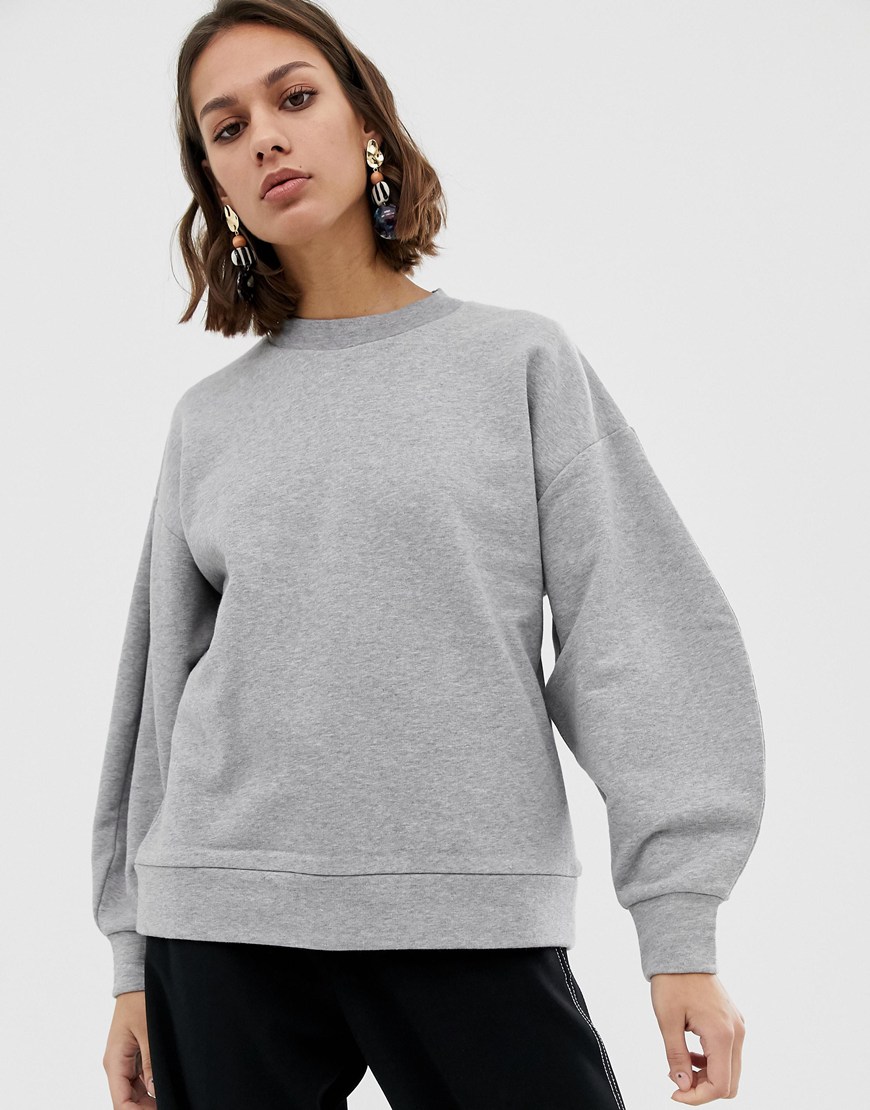 grey sweatshirt asos