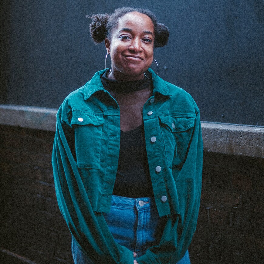 A picture of the Soul artist Amahla.