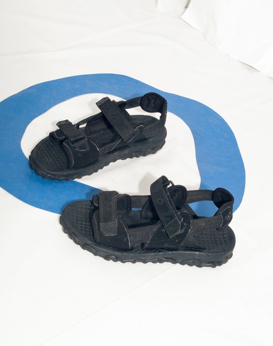 Vintage Sandals 90s Chunky Black Summer Shoes | ASOS Style Feed