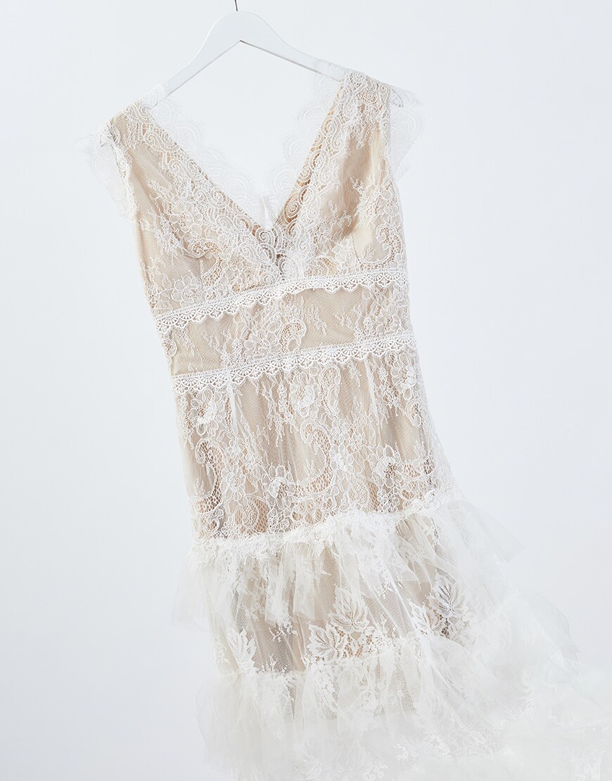 Bronx and Banco lace bridal dress available on ASOS | ASOS Style Feed