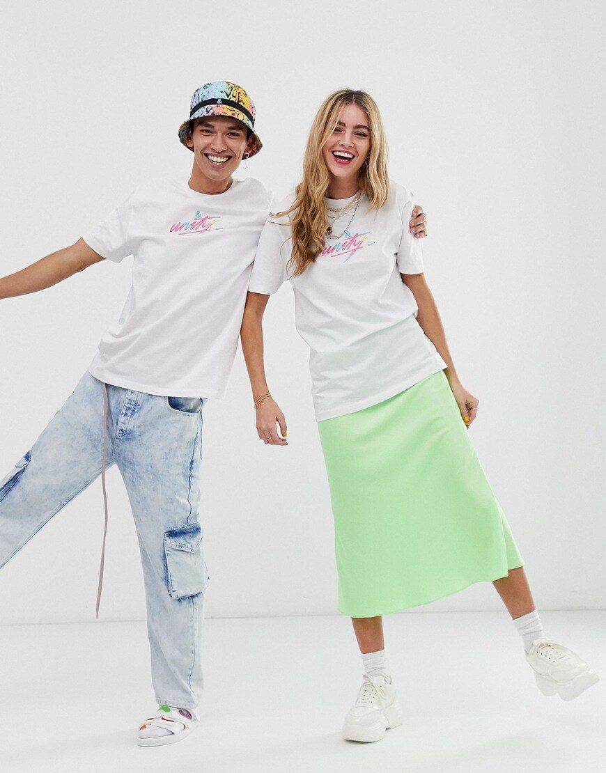 ASOS DESIGN x glaad& T-shirt | ASOS Style Feed