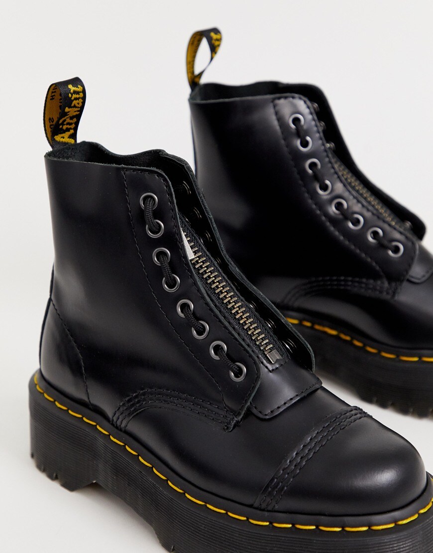 Dr. Martens Sinclair chunky flatform boots | ASOS Style Feed