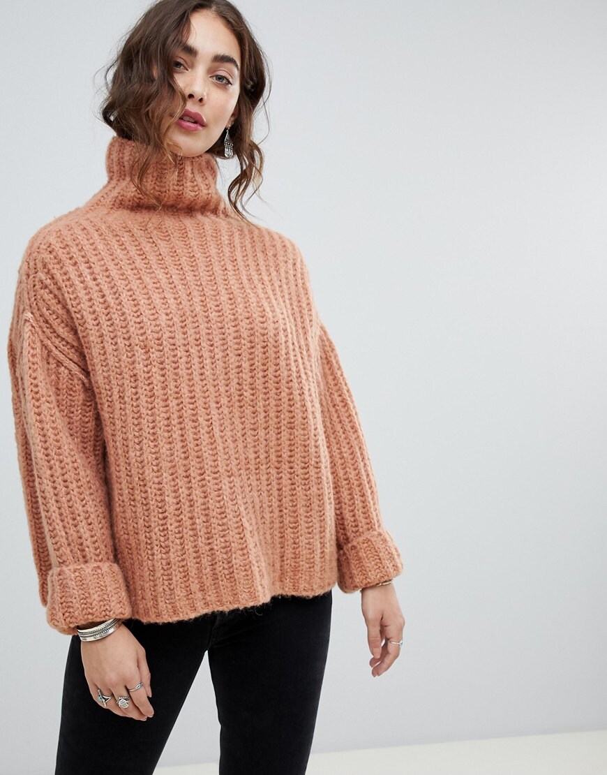 Free People Fluffy Fox chunky jumper | ASOS Style Feed