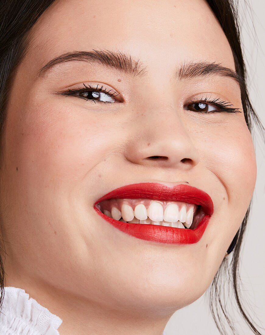 Laura Mercier's bold lip. Product available at ASOS