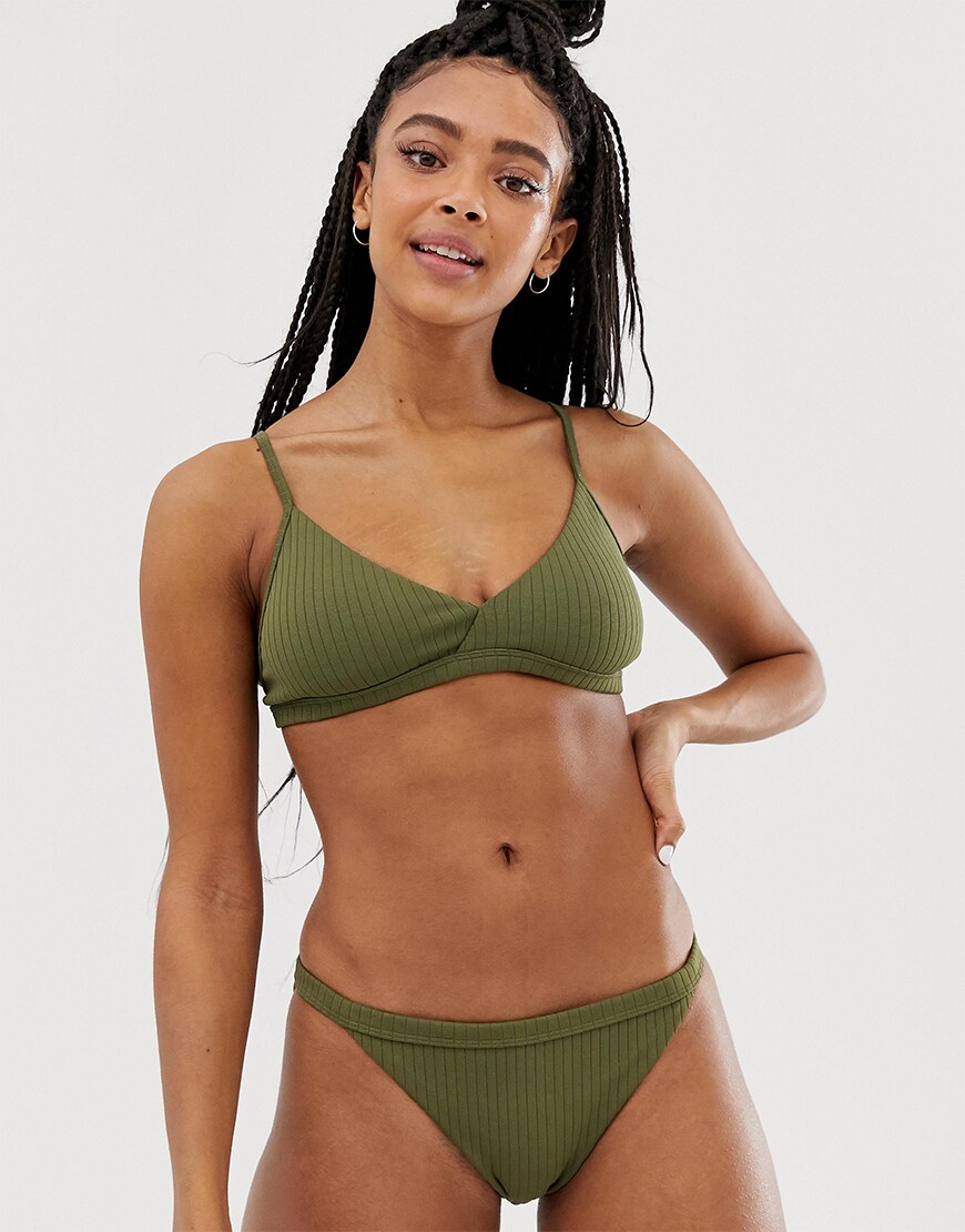 maillots de bain kaki weekday