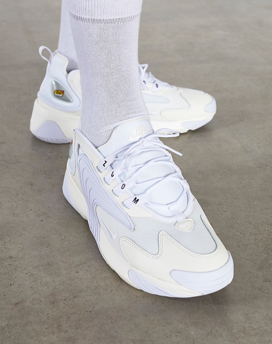 baskets nike blanches