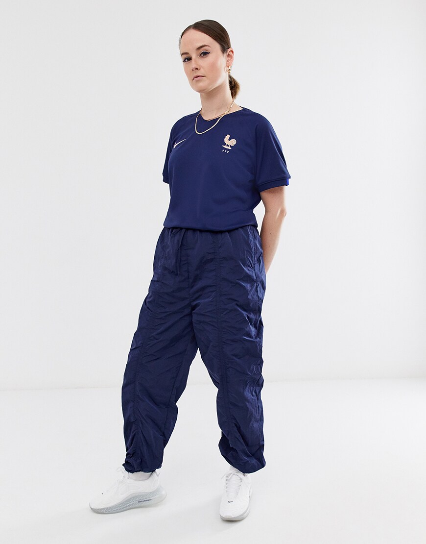 A picture of an ASOSer wearing the France home top. Available at ASOS.