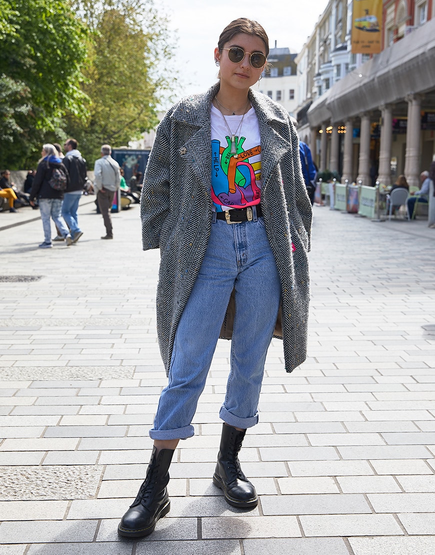 jeans and Dr Martens at The Great escape