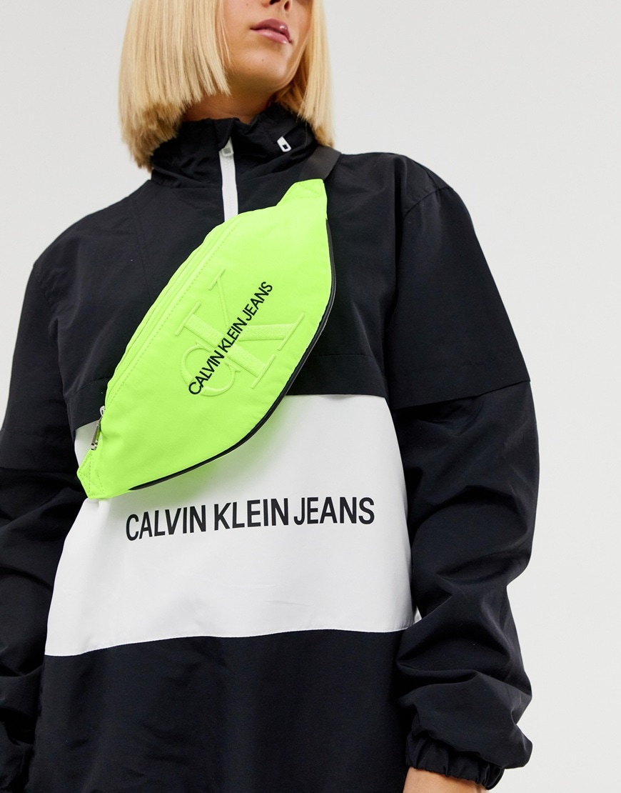 Calvin Klein Jeans neon bum bag | ASOS Style Feed