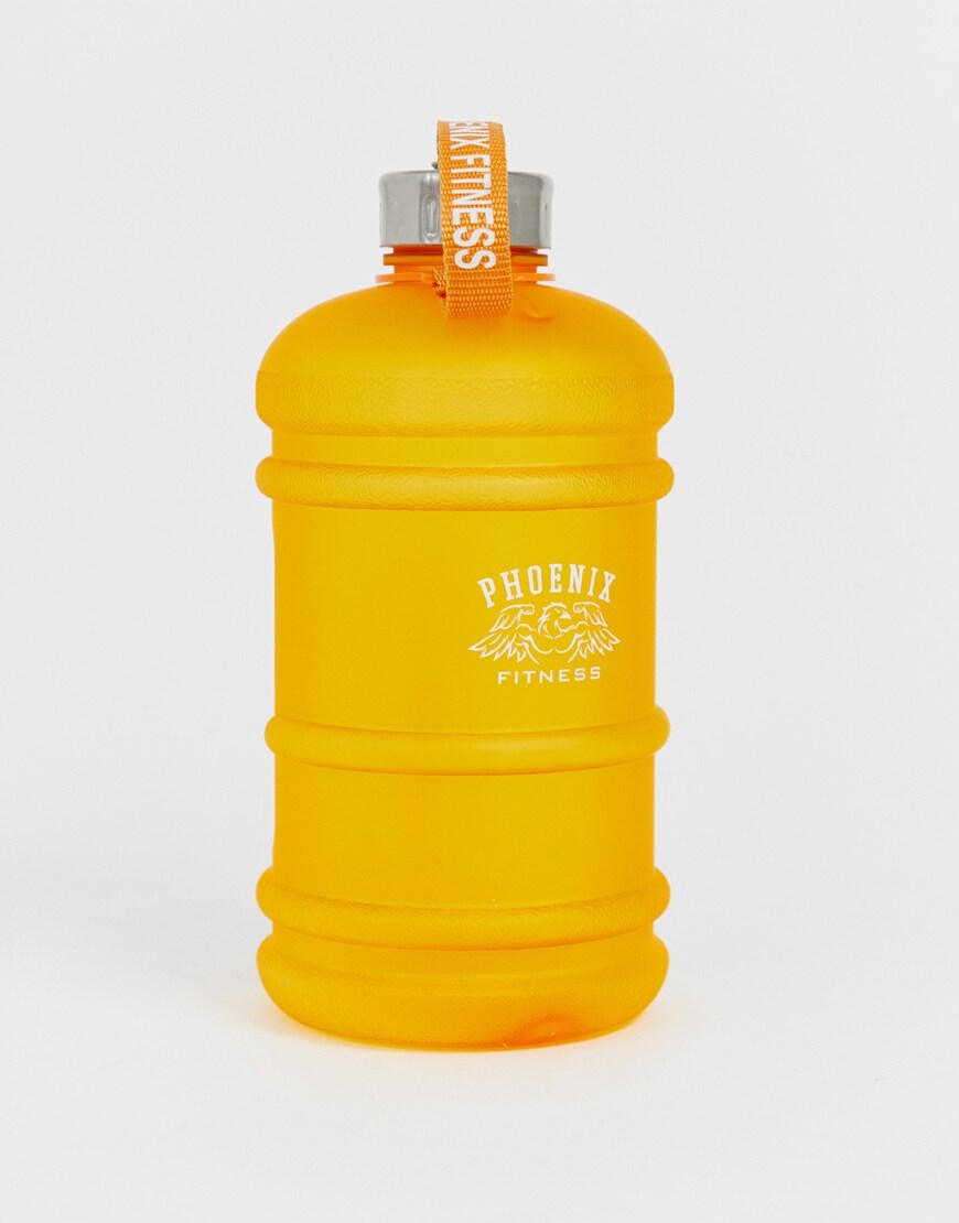 Phoenix Fitness – Wasserflasche in Orange, 2 L