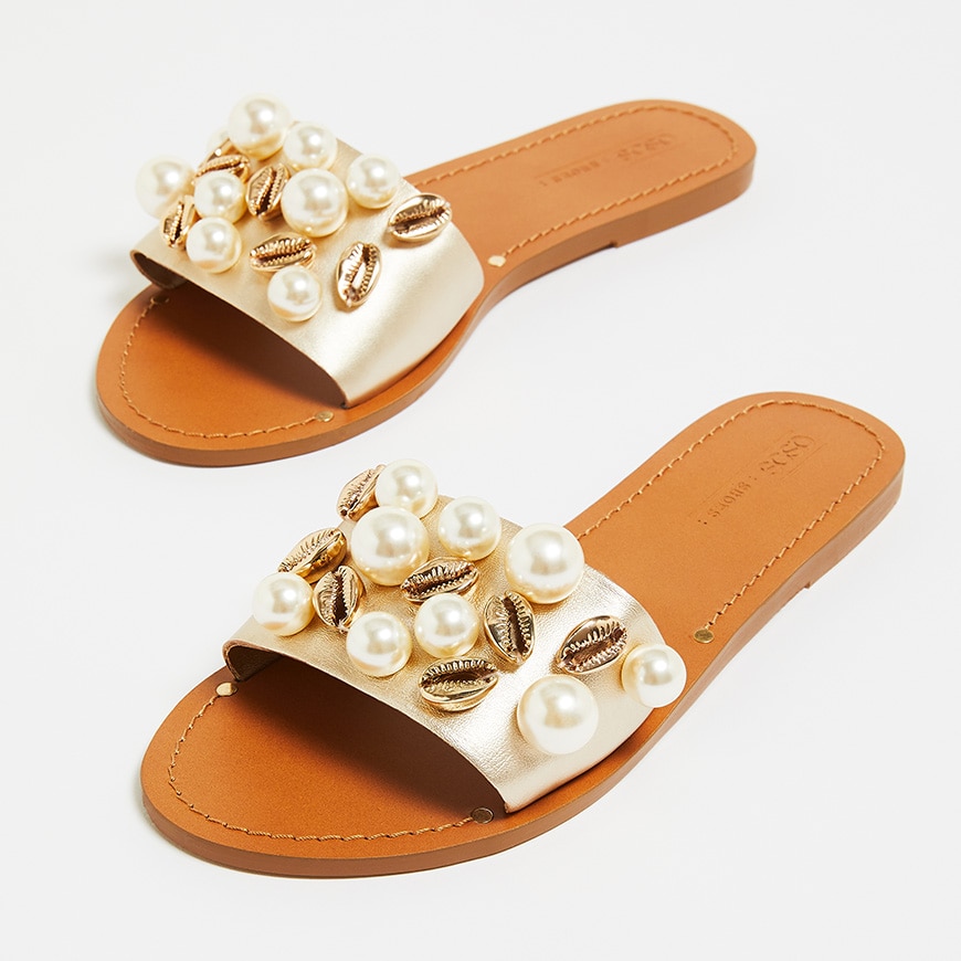 Embellished slides | ASOS Style Feed