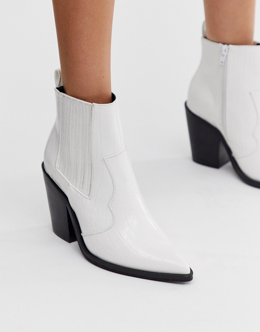 White boots | ASOS Style Feed