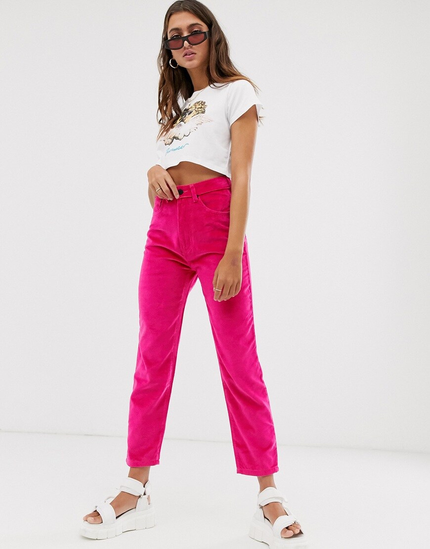 Fiorucci velvet jeans | ASOS Style Feed