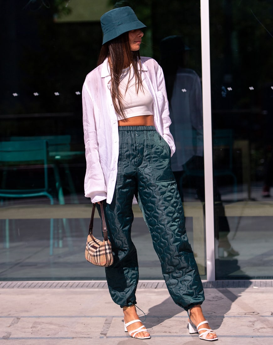 Alice Barbier in cargo pants and a bucket hat | ASOS Style Feed