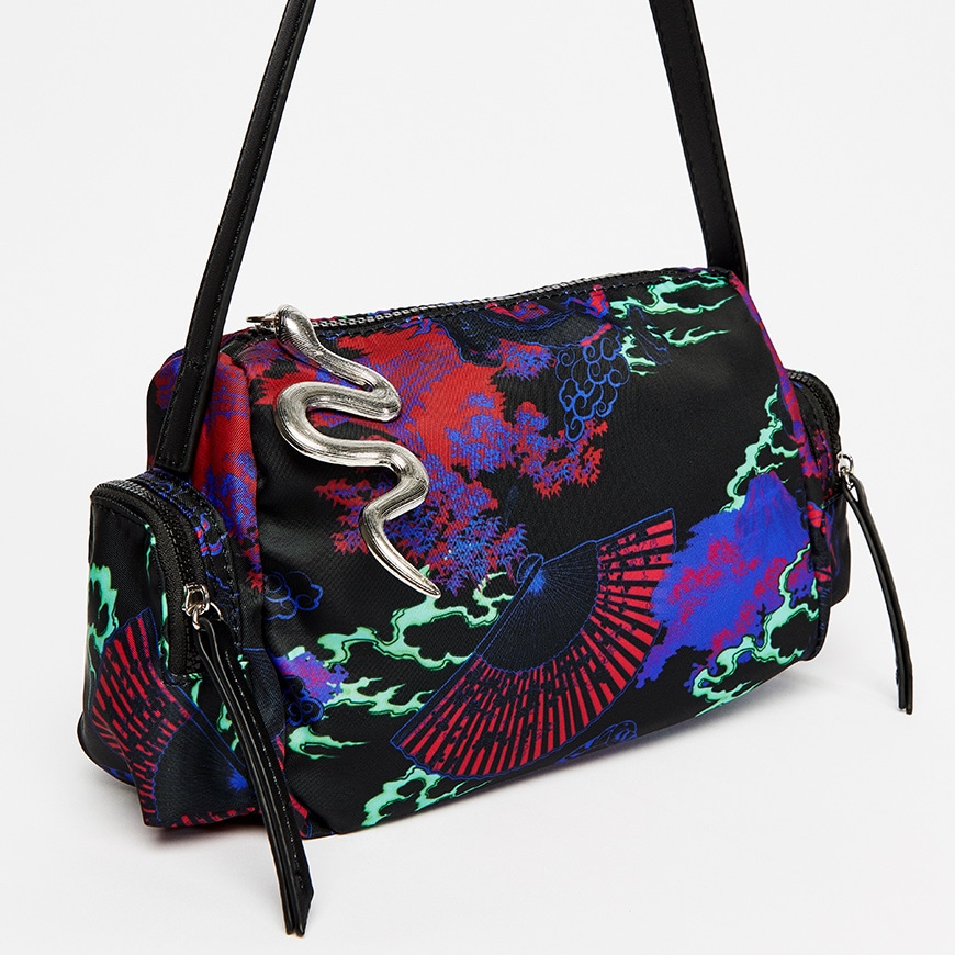 Dragon print bag| ASOS Style Feed