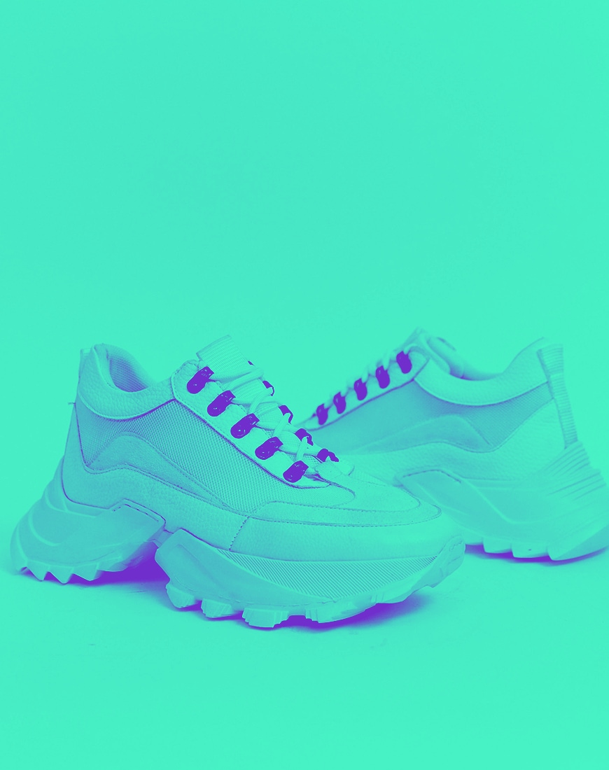 chunky trainers on ASOS
