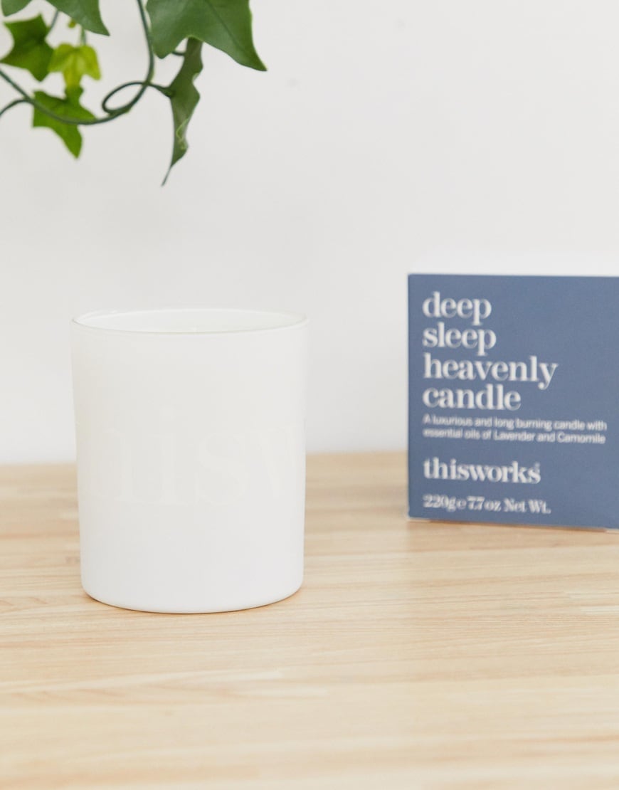 This Works deep sleep heavenly candle. Available at ASOS.