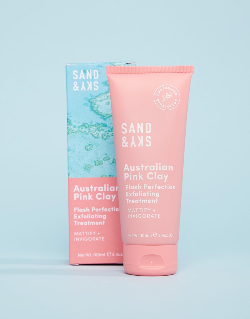 Sand & Sky Australian Pink Clay Flash Perfection Exfoliating Treatment | ASOS Style Feed