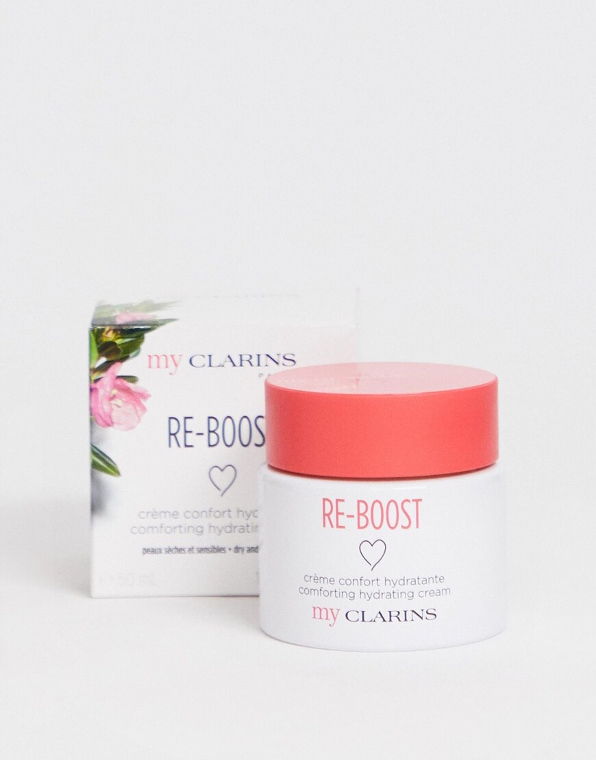 My Clarins RE-BOOST Comforting Hydrating Cream For Dry Skin 50ml, available at ASOS