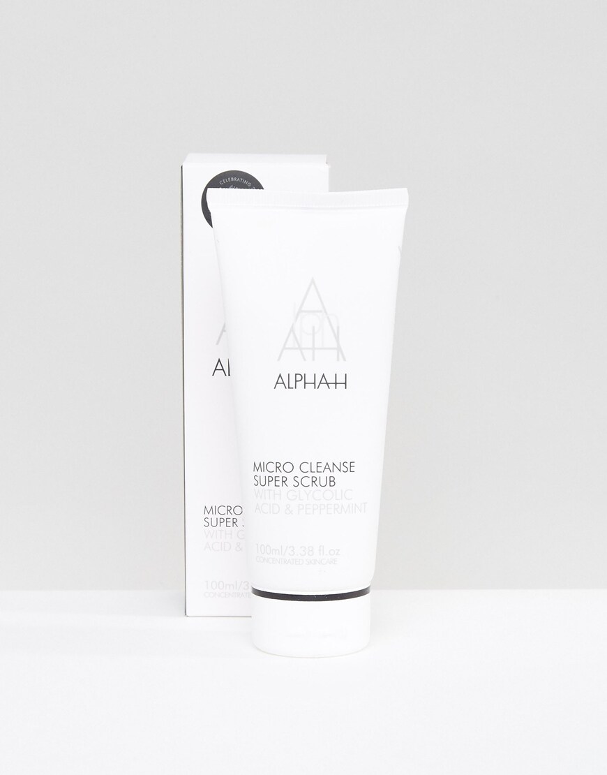 A picture of ALPHA-H's Micro Cleanse Super Scrub. Available at ASOS.
