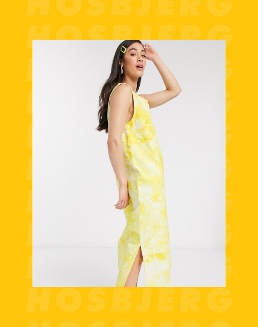 A picture of a woman in a yellow dress | ASOS Stye Feed