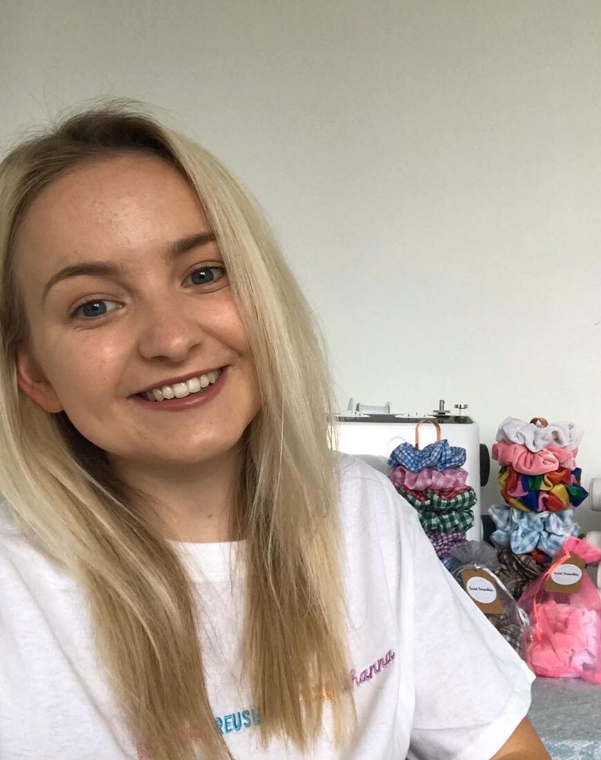 Annie Hobson, founder of Social Scrunchies | ASOS Style Feed