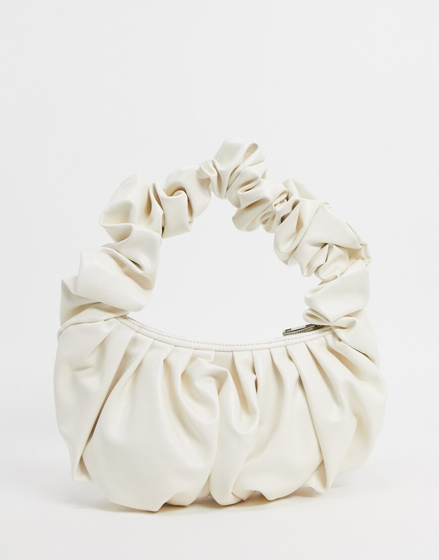 Picture of White quilted tote bag by ASOS Design