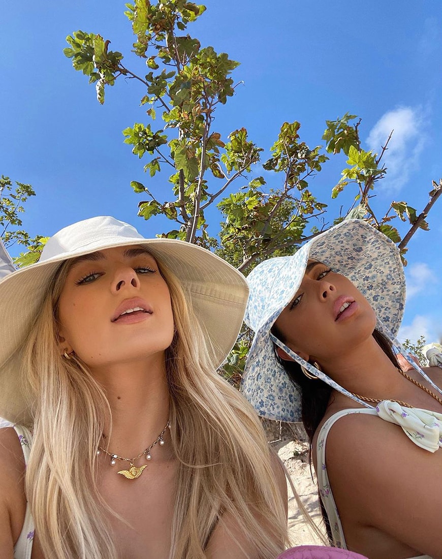 Cinzia Zullo and Sophia Tuxford taking a selfie | ASOS Style Feed