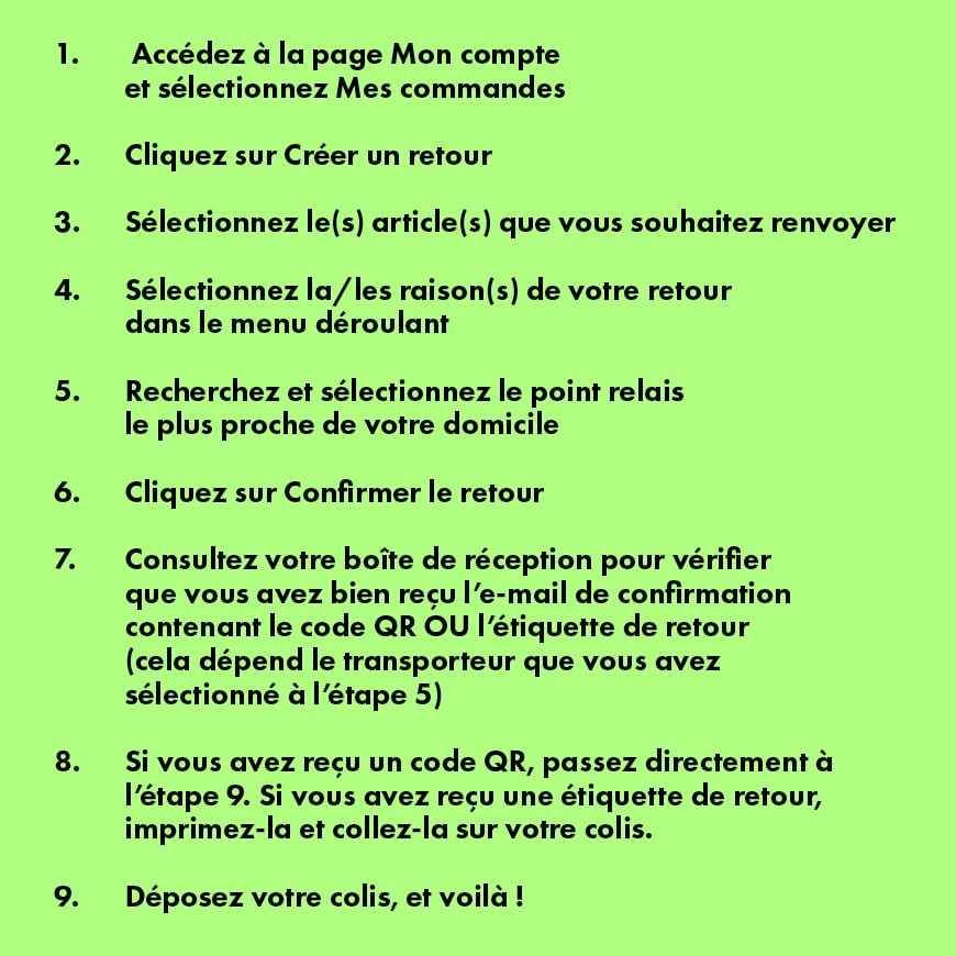 Comment enregistrer un retour en ligne | ASOS Style Feed