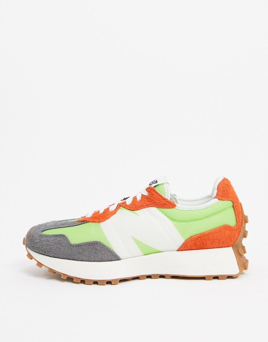 An image of a green trainer by New Balance | ASOS Style Feed