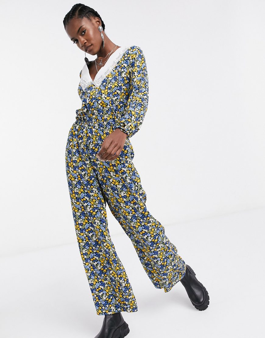 Floral jumpsuit