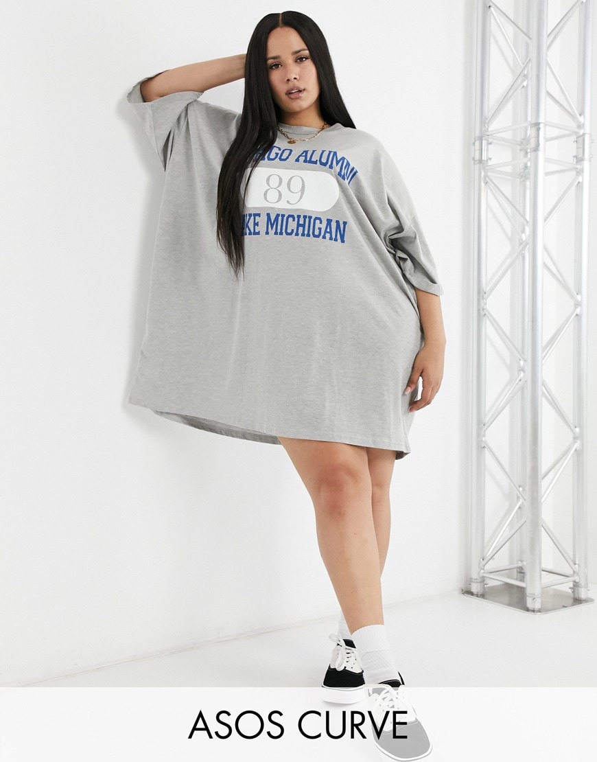 Varsity tee dress