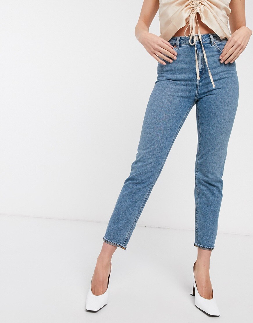 ASOS DESIGN Farleigh Mom Jeans