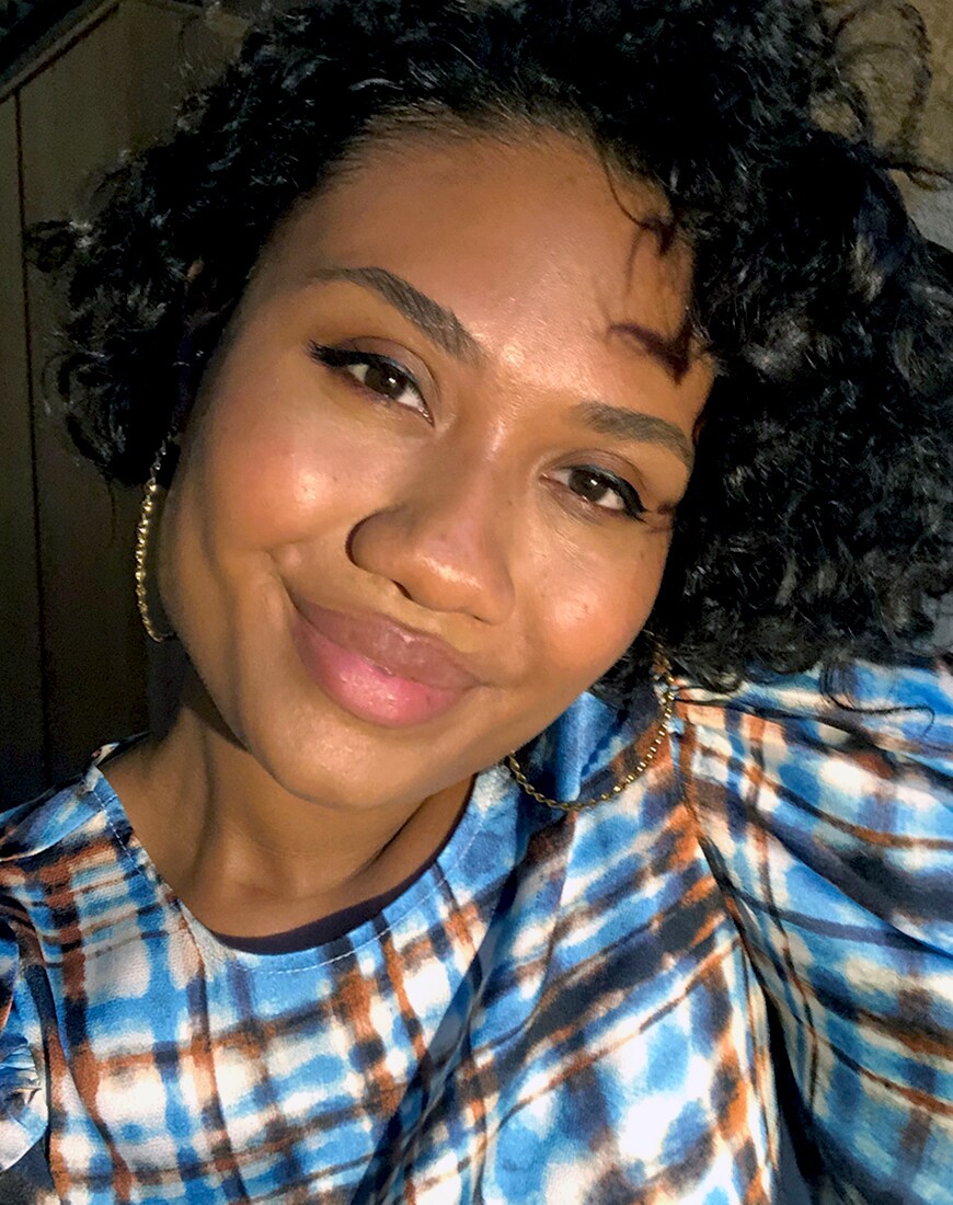 Ebony wear new Charlotte Tilbury shadows