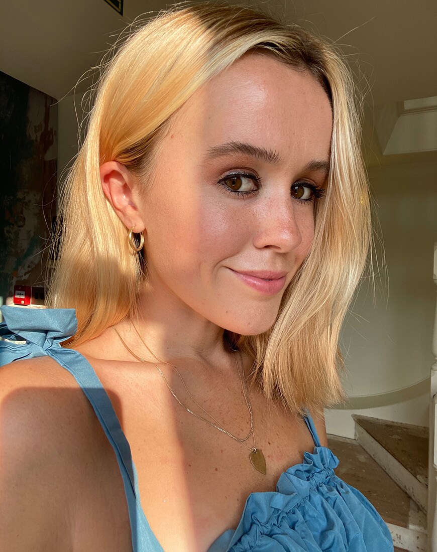 Morgan wears new Charlotte Tilbury shadows