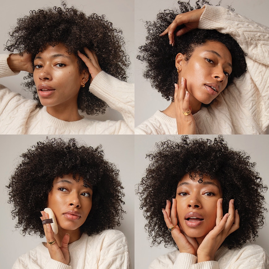 Lesley wears Laura Mercier