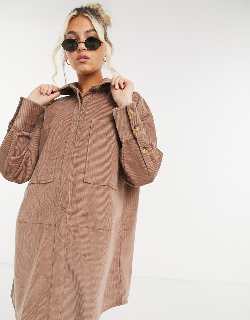 COLLUSION Cord Dress