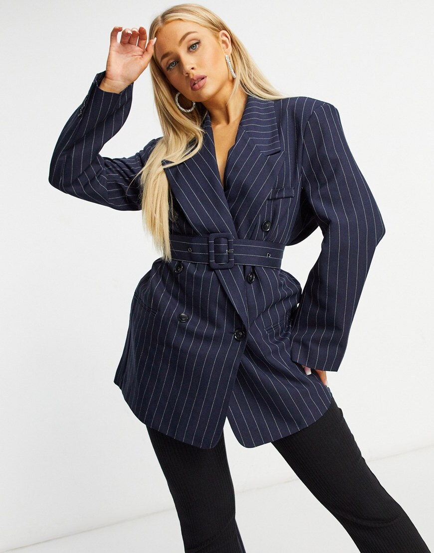 Pinstripe blazer ASOS