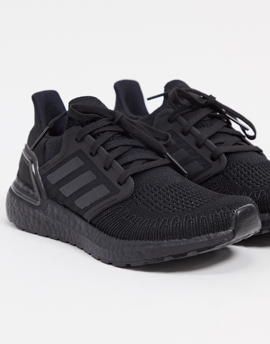 adidas Running Ultraboost 20 trainers in black