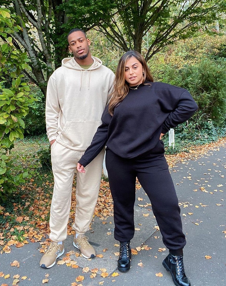 His and her store sweatsuits