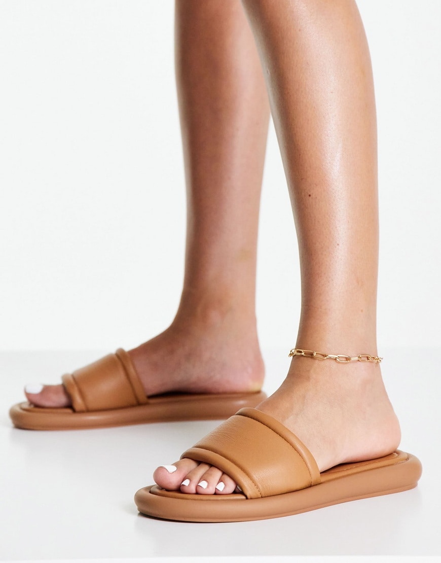 Topshop tan sandals | ASOS Style Feed