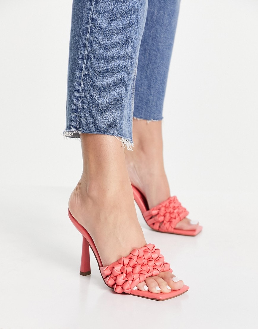 ASOS DESIGN Nuno knotted high heeled mules | ASOS Style Feed