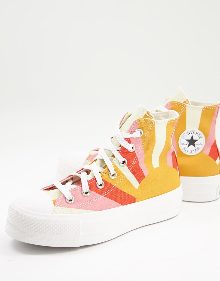 An image of an orange shoe by Converse | ASOS Style Feed