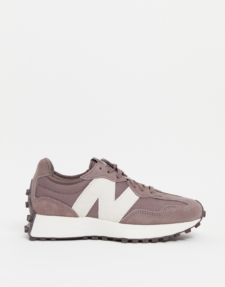 New Balance 327 sneakers in dusty pink | ASOS Style Feed