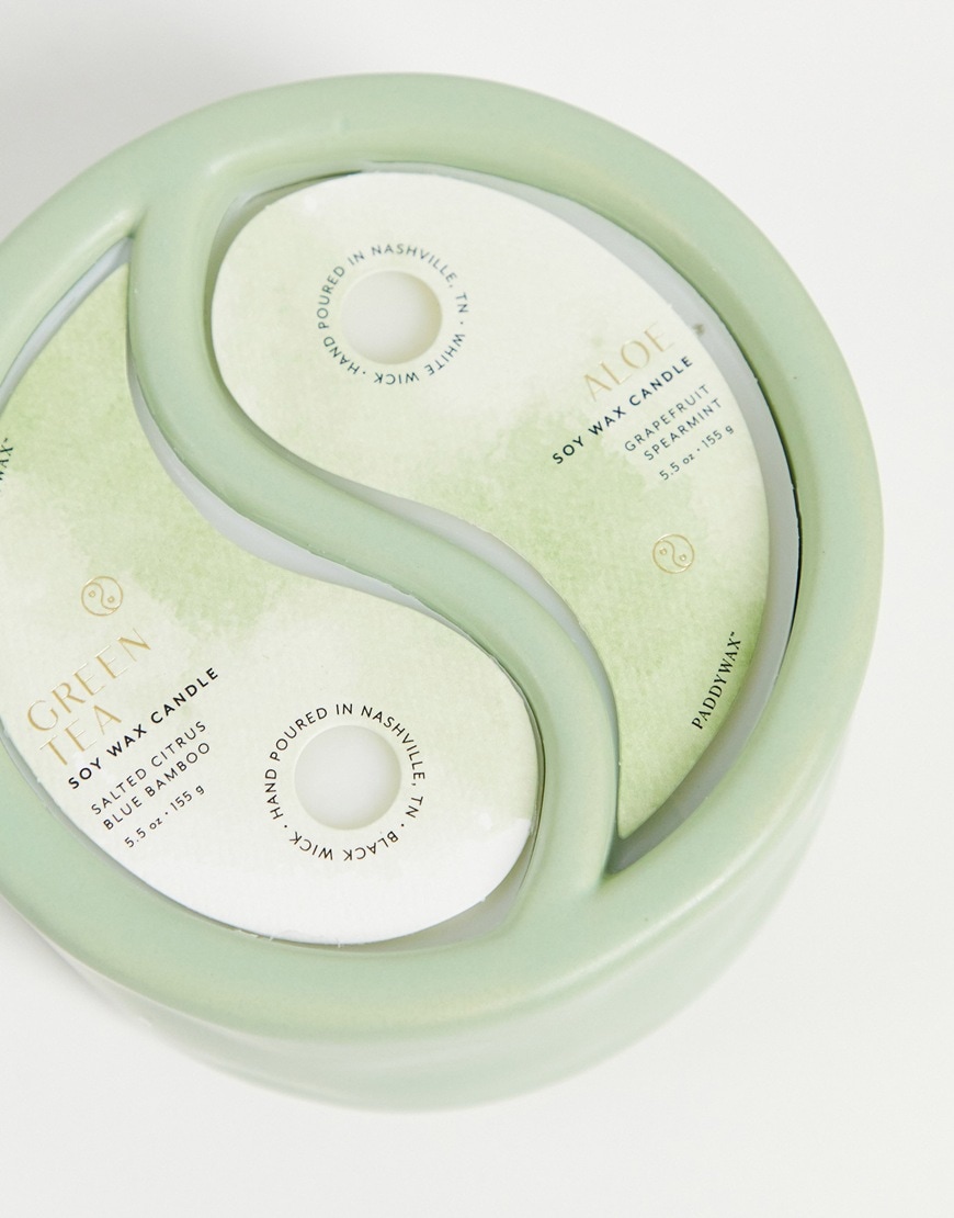 A picture of the Paddywax Yin & Yang Green Tea & Aloe Candle. | ASOS Style Feed