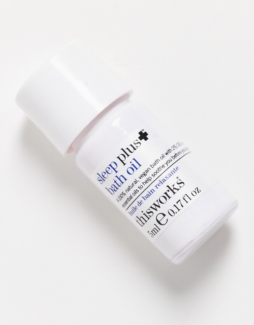 The ThisWorks sleep bath oil. | ASOS Style Feed