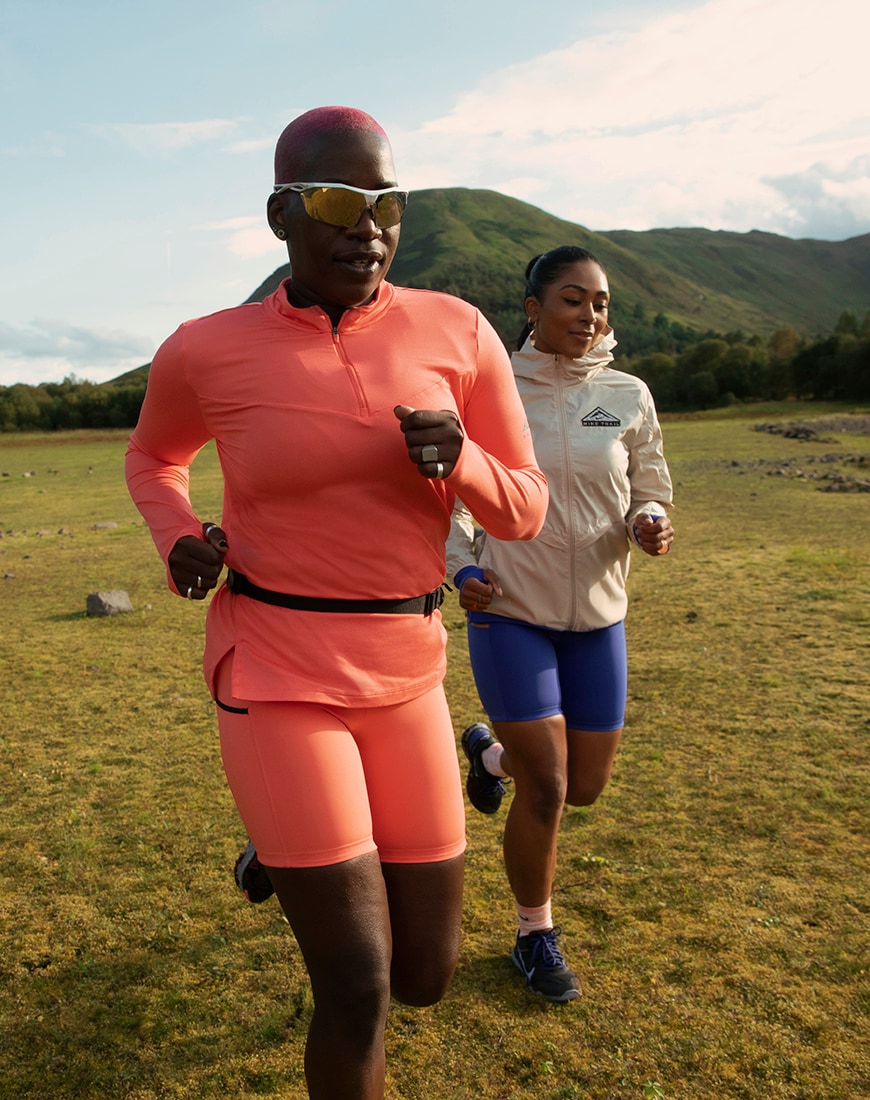 Runners wearing Nike Trail in the Lake District