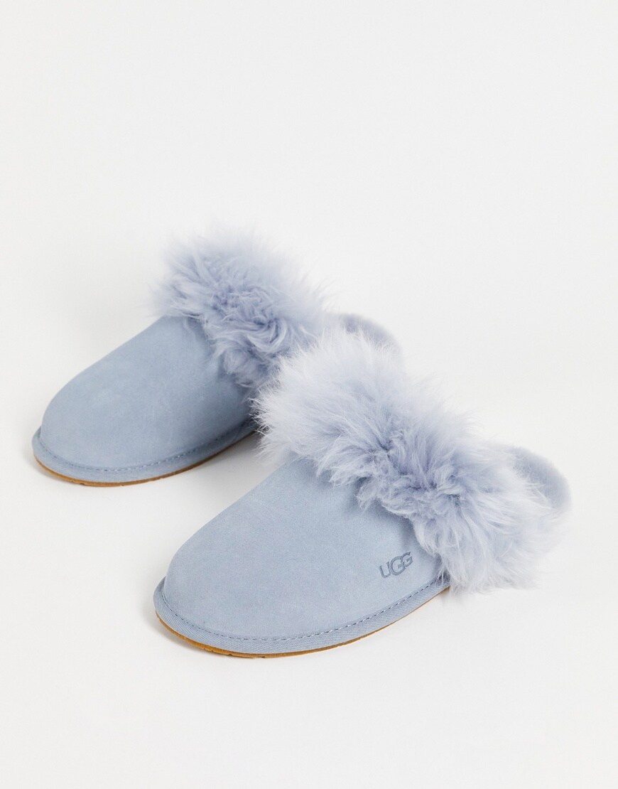 UGG Scuff Sis slippers in ash fog | ASOS Style Feed