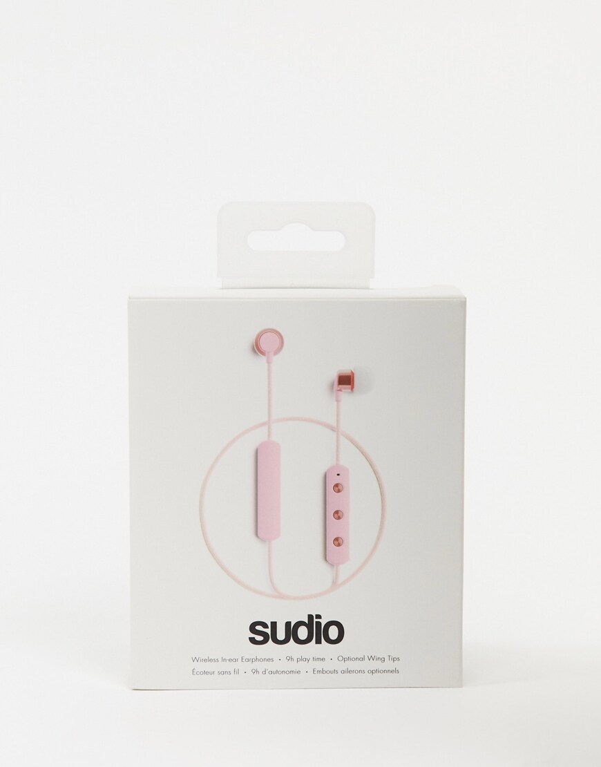 Sudio Tio bluetooth earphones in pink | ASOS Style Feed